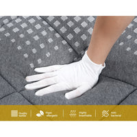 Thumbnail for Giselle Mattress Pillow Top Bed Size Bonnell Spring Medium Firm Foam 18CM DOUBLE