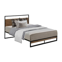 Thumbnail for Artiss Metal Bed Frame King Single Size Mattress Base Platform Foundation Dane