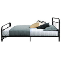 Thumbnail for Artiss LEO Metal Bed Frame - Queen (Black)