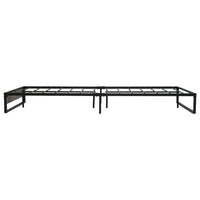 Thumbnail for Artiss Metal Bed Frame Double Size Mattress Base Foundation Wooden Black OSLO