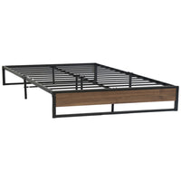 Thumbnail for Artiss Metal Bed Frame Queen Size Mattress Base Platform Foundation Wooden OSLO