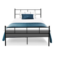 Thumbnail for Artiss Metal Bed Frame King Single Size Platform Foundation Mattress Base SOL