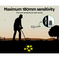 Thumbnail for Metal Detector 180MM Deep Sensitive Waterproof Pinpointer Treasure Hunter Yellow