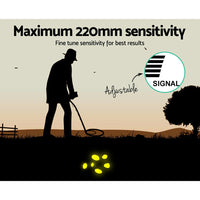 Thumbnail for Metal Detector 220MM Deep Sensitive Waterproof Pinpointer Treasure Hunter