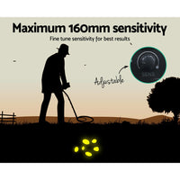 Thumbnail for Metal Detector 160MM Deep Sensitive Waterproof Pinpointer Treasure Hunter