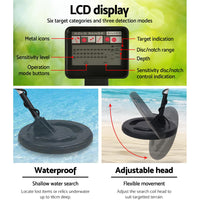 Thumbnail for Metal Detector 180MM Deep Sensitive Waterproof Treasure Hunter Gold Digger