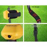 Thumbnail for Metal Detector 180MM Deep Sensitive Waterproof Treasure Hunter Gold Digger Yellow