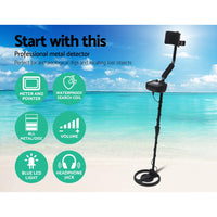 Thumbnail for Metal Detector 160MM Deep Sensitive Waterproof Treasure Hunter Gold Digger