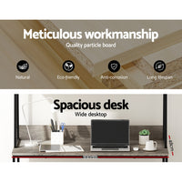 Thumbnail for Artiss Computer Desk Office Desks Study Table Workstation Bookshelf Storage