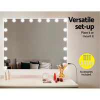 Thumbnail for Embellir Makeup Mirror with Light LED Hollywood Vanity Dimmable Wall Mirrors