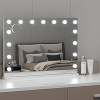 Thumbnail for Embellir Bluetooth Makeup Mirror 80X58cm Hollywood with Light Vanity Wall 18 LED