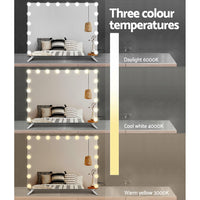 Thumbnail for Embellir Makeup Mirror with Light LED Hollywood Mounted Wall Mirrors Cosmetic