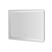 Thumbnail for Embellir Wall Mirror 100X70CM with LED Light Bathroom Home Decor Round Rectangle