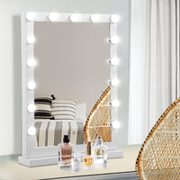 Thumbnail for Embellir Hollywood Makeup Mirror With Light 15 LED Bulbs Vanity Lighted Stand