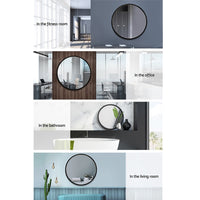 Thumbnail for Embellir 70cm Round Wall Mirror Bathroom Makeup Mirror