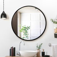 Thumbnail for Embellir 70cm Round Wall Mirror Bathroom Makeup Mirror