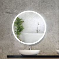 Thumbnail for Embellir LED Wall Mirror Bathroom Light 80CM Decor Round decorative Mirrors