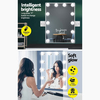 Thumbnail for Embellir Hollywood Wall mirror Makeup Mirror With Light Vanity 12 LED Bulbs