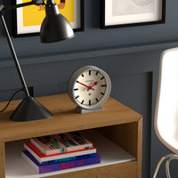 Thumbnail for Newgate Railway Mantel Clock Posh Grey-3