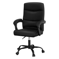 Thumbnail for Artiss Massage Office Chair Executive Computer Chairs PU Leather Recline Black