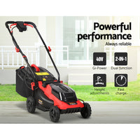 Thumbnail for Garden Lawn Mower Cordless Lawnmower Electric Lithium Battery 40V