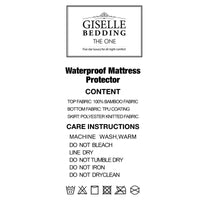 Thumbnail for Giselle Bedding King Size Waterproof Bamboo Mattress Protector