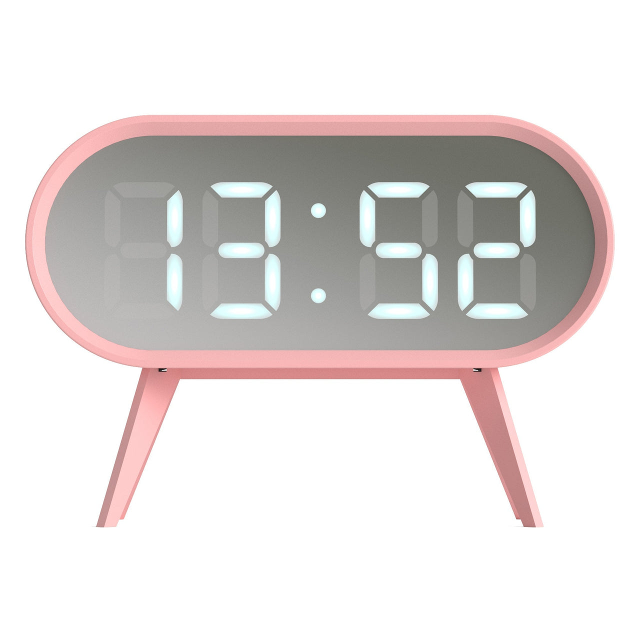 Newgate Space Hotel Cyborg Led Alarm Clock Pink-0