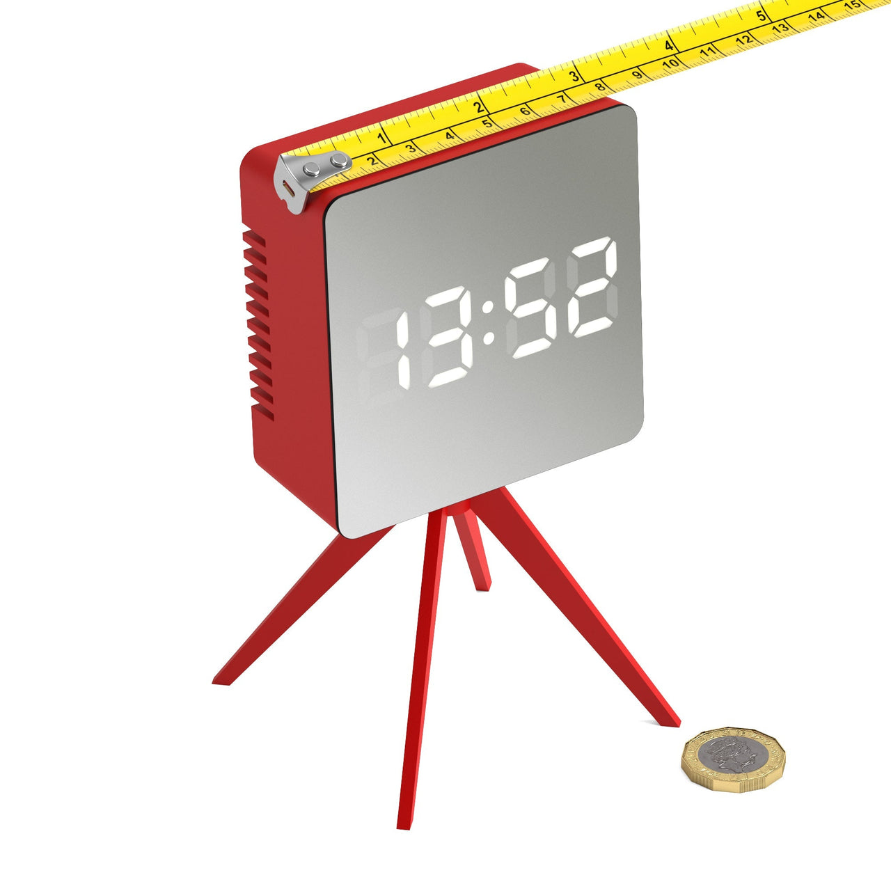 Newgate Space Hotel Droid Led Alarm Clock Red-2