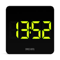 Thumbnail for Newgate Space Hotel Orbatron Alarm Clock Black Case - Black Lens - Green Led-0