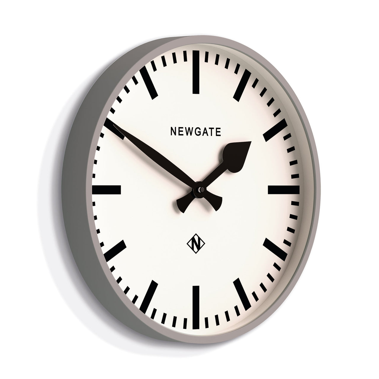 Newgate Railway Clock Grey-1