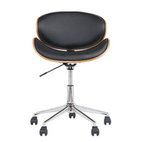 Thumbnail for Artiss Leather Office Chair Black