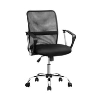 Thumbnail for Artiss Office Chair Gaming Chair Computer Mesh Chairs Executive Mid Back Black