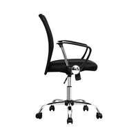 Thumbnail for Artiss Office Chair Gaming Chair Computer Mesh Chairs Executive Mid Back Black