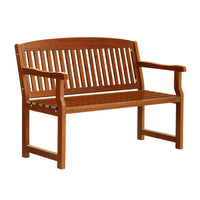 Thumbnail for Gardeon Outdoor Garden Bench Seat Wooden Chair Patio Furniture Timber Lounge