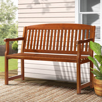 Thumbnail for Gardeon Outdoor Garden Bench Seat Wooden Chair Patio Furniture Timber Lounge