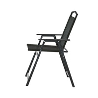 Thumbnail for Gardeon Outdoor Chairs Portable Folding Camping Chair Steel Patio Furniture