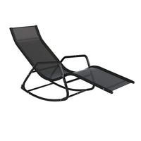 Thumbnail for Gardeon Sun Lounge Rocking Chair Outdoor Lounger Patio Furniture Pool Garden