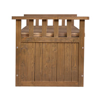 Thumbnail for Gardeon Outdoor Storage Box Wooden Garden Bench 128.5cm Chest Tool Toy Sheds XL