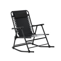 Thumbnail for Gardeon Outdoor Rocking Chair Folding Reclining Recliner Patio Furniture Garden