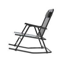 Thumbnail for Gardeon Outdoor Rocking Chair Folding Reclining Recliner Patio Furniture Garden