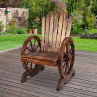 Thumbnail for Gardeon Wooden Wagon Chair Outdoor