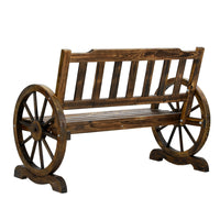 Thumbnail for Gardeon Wooden Wagon Wheel Chair