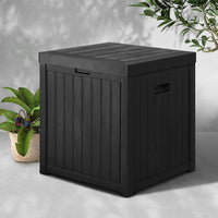 Thumbnail for Gardeon Outdoor Storage Box 195L Bench Seat Garden Deck Toy Tool Sheds