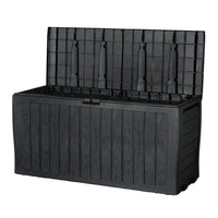 Thumbnail for Gardeon Outdoor Storage Box 220L Lockable Garden Deck Toy Shed Tool Organiser