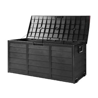 Thumbnail for Gardeon 290L Outdoor Storage Box - All Black