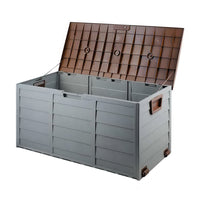 Thumbnail for Gardeon 290L Outdoor Storage Box - Brown