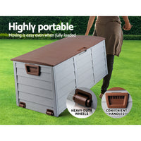 Thumbnail for Gardeon 290L Outdoor Storage Box - Brown