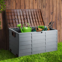 Thumbnail for Gardeon 290L Outdoor Storage Box - Brown