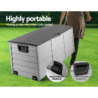 Thumbnail for Gardeon 290L Outdoor Storage Box - Black