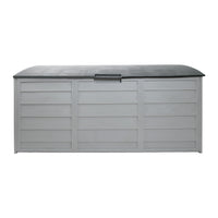 Thumbnail for Gardeon 290L Outdoor Storage Box - Grey